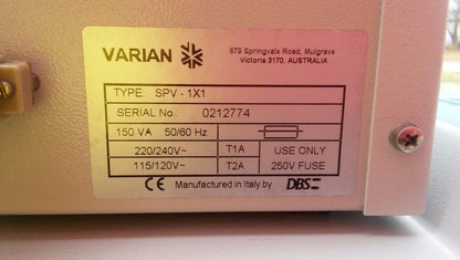 VARIAN CARY 300 UV-VISIBLE SPECTROPHOTOMETER SPV-1X1 FREESHIPPING