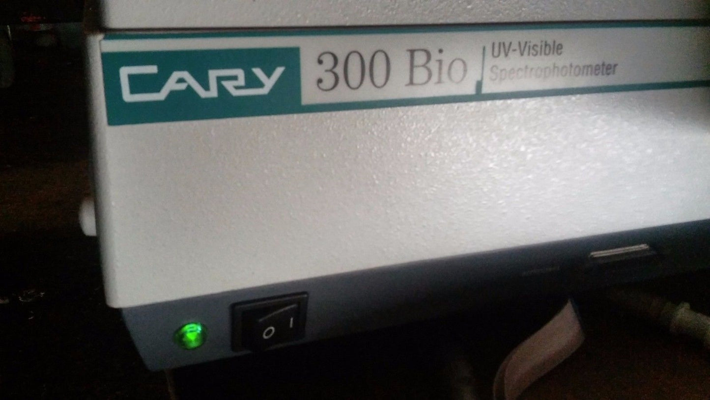 VARIAN CARY 300 UV-VISIBLE SPECTROPHOTOMETER SPV-1X1 FREESHIPPING