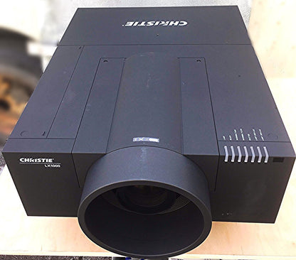 CHRISTIE LX1000 3-LCD XGA PROJECTOR with REMOTE INPUT CARDS & MOUNT FREE SHIPPIN