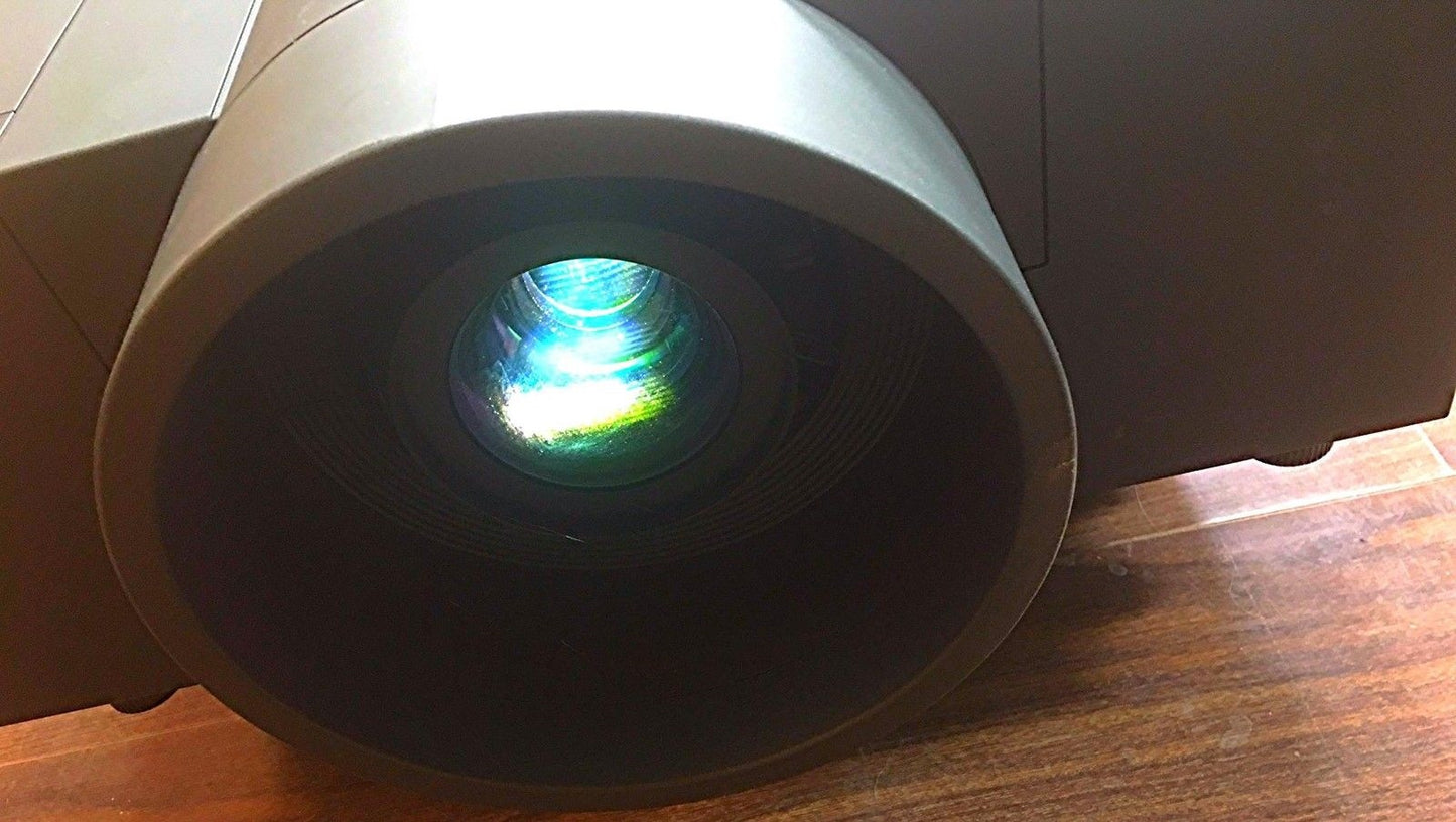 CHRISTIE LX1000 3-LCD XGA PROJECTOR with REMOTE INPUT CARDS & MOUNT FREE SHIPPIN