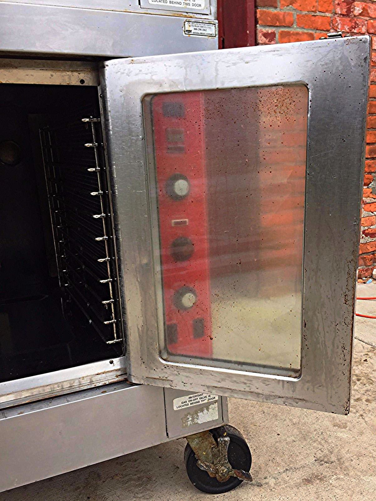 VULCAN SG4D GAS COMMERCIAL FULL SIZE DOUBLE STACKED CONVECTION OVEN FREESHIPPING