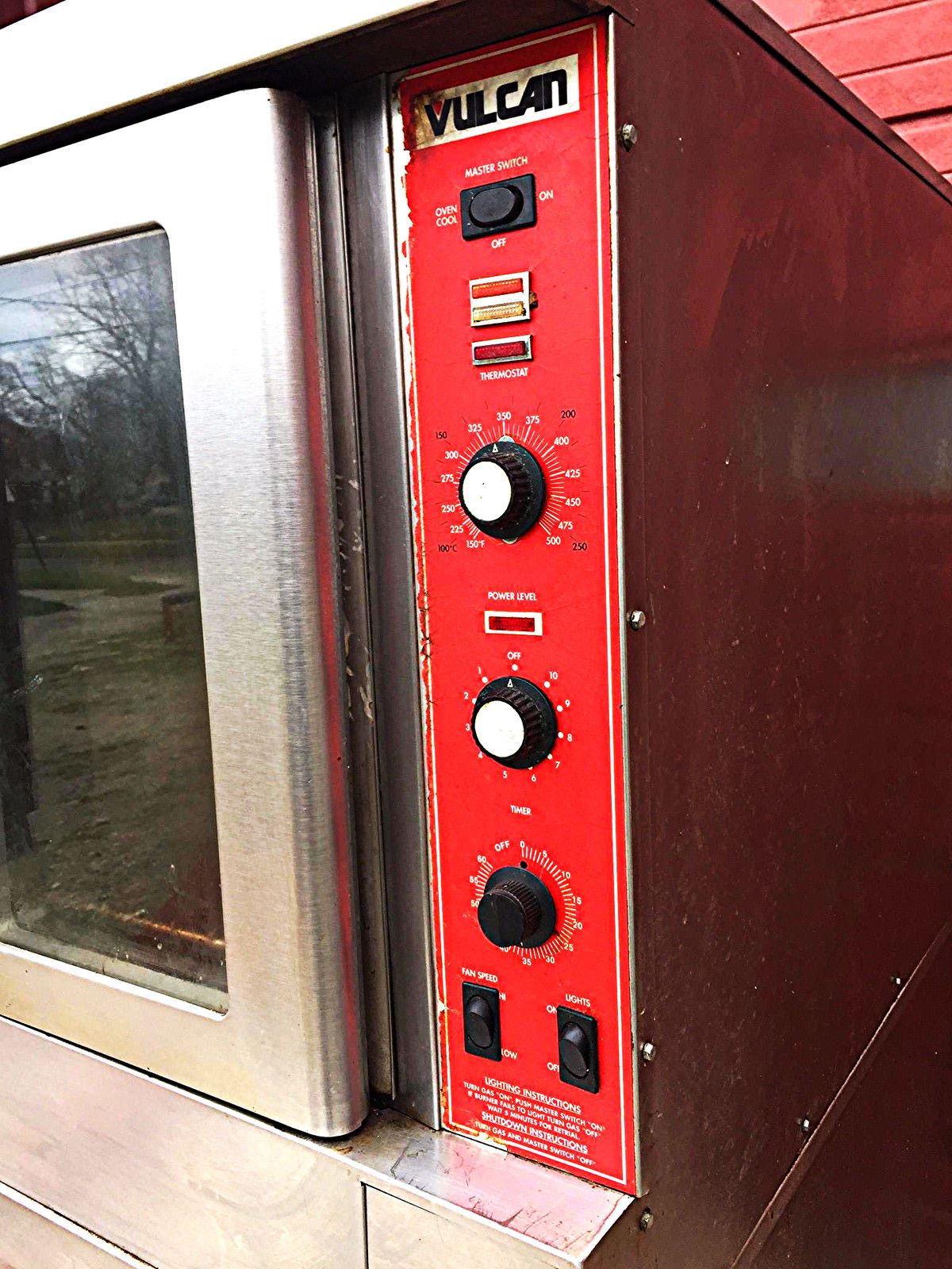 VULCAN SG4D GAS COMMERCIAL FULL SIZE DOUBLE STACKED CONVECTION OVEN FREESHIPPING