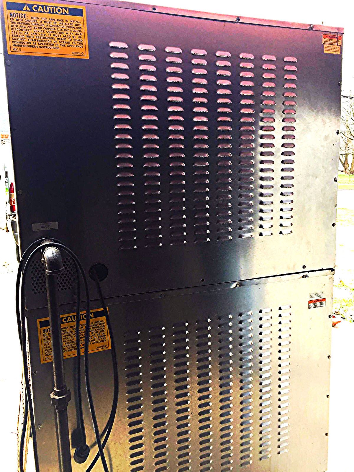 VULCAN SG4D GAS COMMERCIAL FULL SIZE DOUBLE STACKED CONVECTION OVEN FREESHIPPING