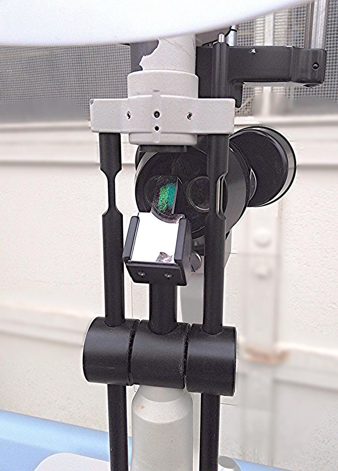 REICHERT XCEL 300 SLIT LAMP OPTOMETRY OPTOMETRIST ADJUST EXAM & OPHTHALMIC STAND