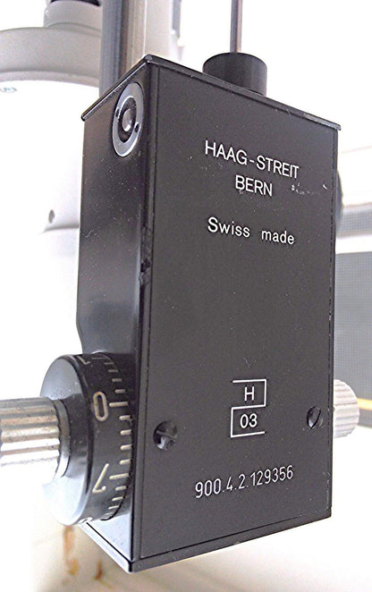 REICHERT XCEL 300 SLIT LAMP OPTOMETRY OPTOMETRIST ADJUST EXAM & OPHTHALMIC STAND