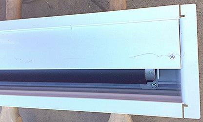 DA-LITE ADVANTAGE DELUXE ELECTROL 101" wide RECESSED PROJECTION MOTORIZED SCREEN