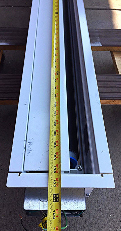 DA-LITE ADVANTAGE DELUXE ELECTROL 101" wide RECESSED PROJECTION MOTORIZED SCREEN