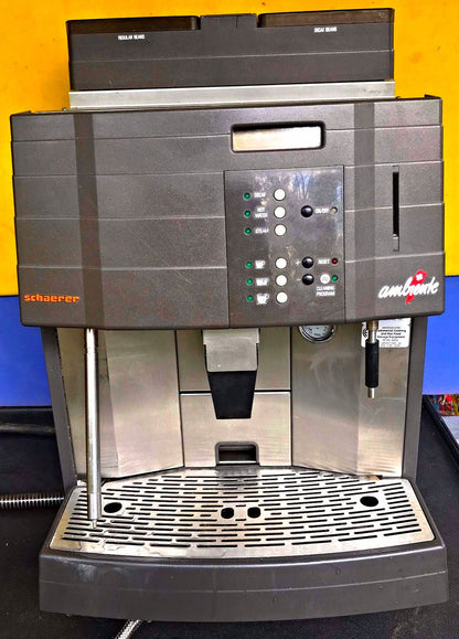 SCHAERER AMBIENTE DUAL BOILER ESPRESSO CAPPUCCINO MACHINE 15SO WATCHVIDEOFREESHI