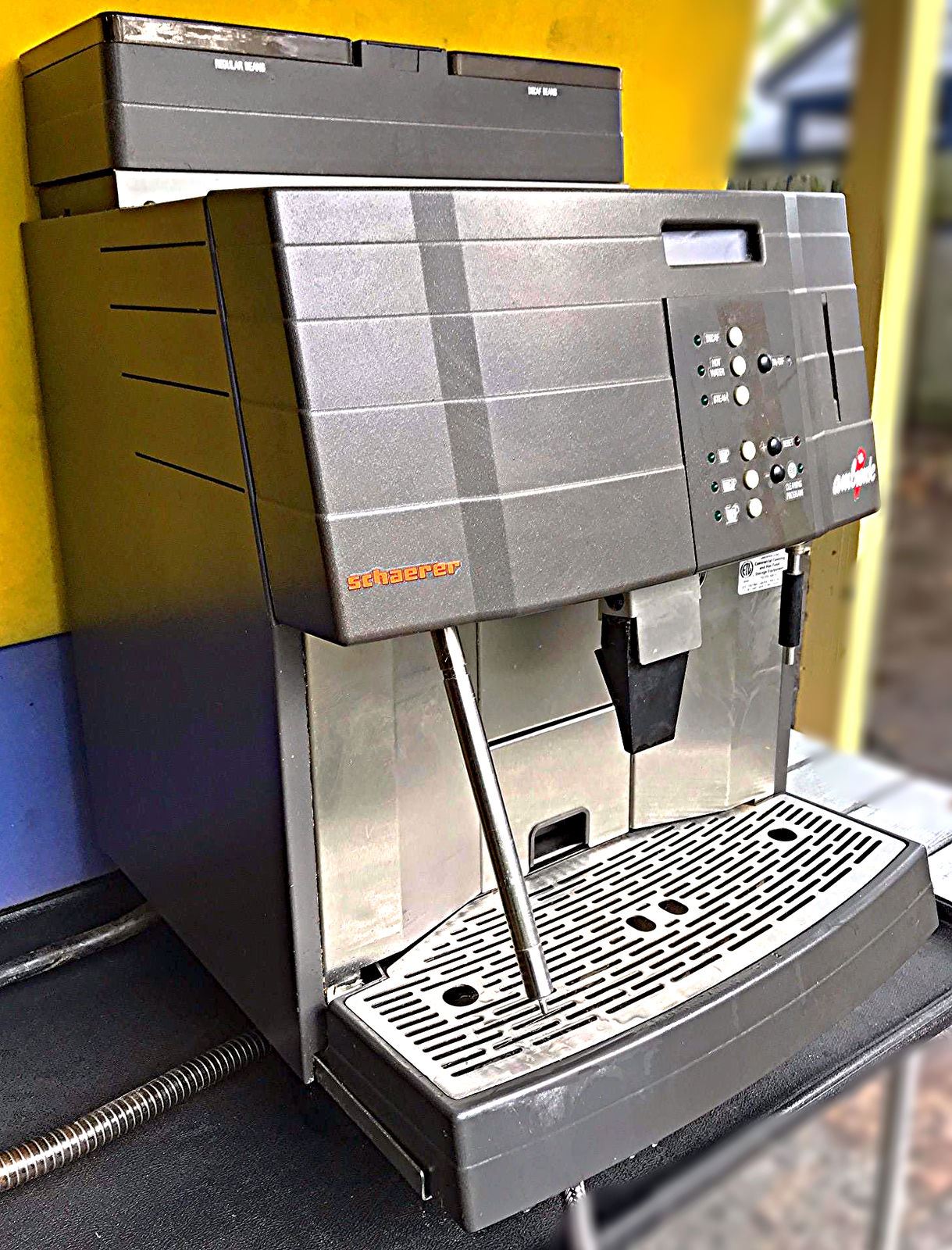 SCHAERER AMBIENTE DUAL BOILER ESPRESSO CAPPUCCINO MACHINE 15SO WATCHVIDEOFREESHI