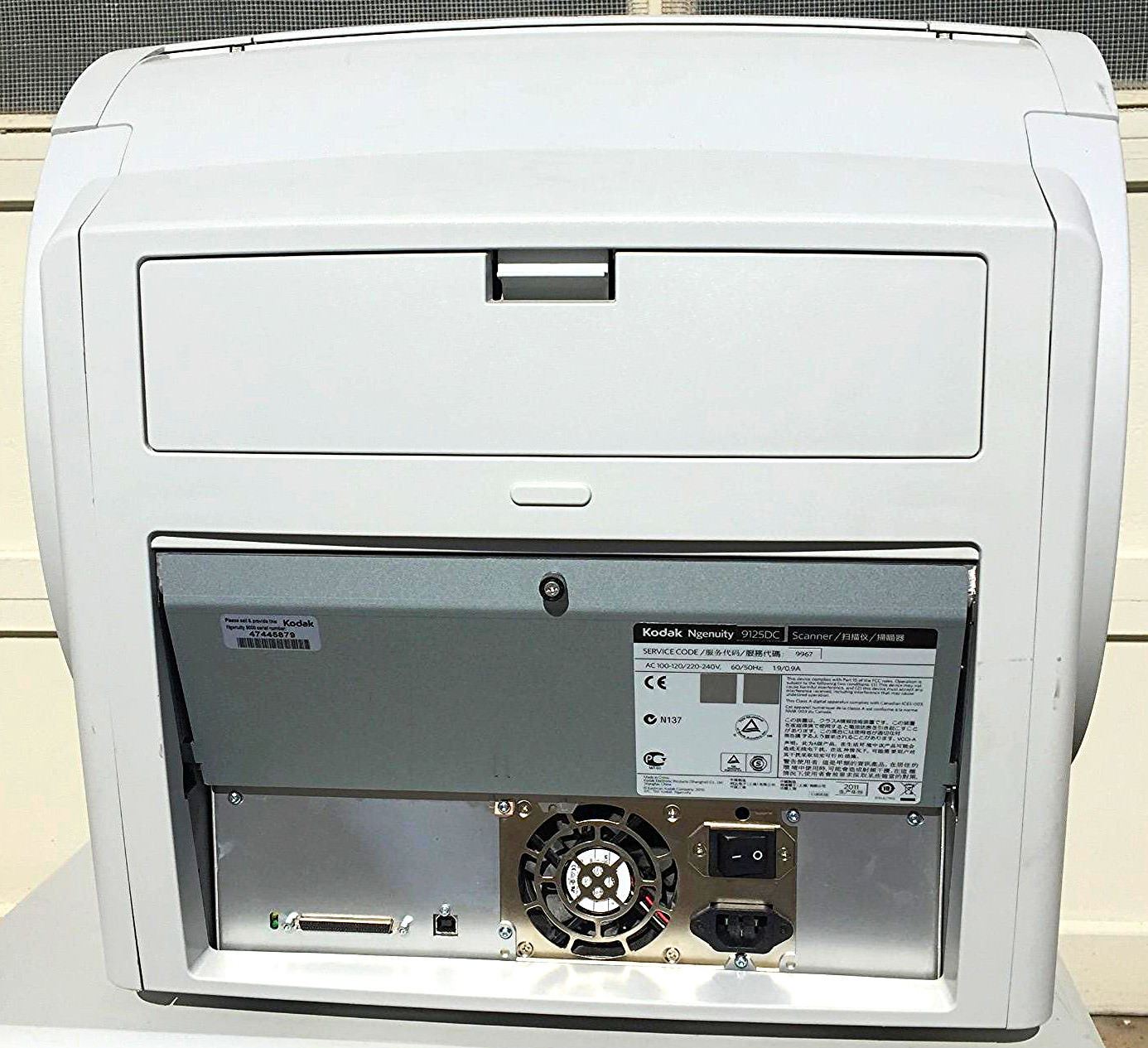 KODAK NGENUITY 9125DC DOCUMENT SCANNER WATCH VIDEO