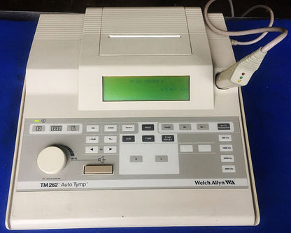 WELCH ALLYN V4 TM 262 AUTO TYMP TYMPANOMETER AUDIOMETER & MANUAL TM262 FREE SHIP