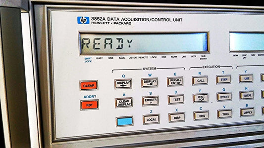 HEWLETT PACKARD 3852A DATA AQUISITION CONTROL UNIT WORKING PERFECTLY FREE SHIP