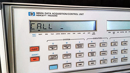 HEWLETT PACKARD 3852A DATA AQUISITION CONTROL UNIT WORKING PERFECTLY FREE SHIP