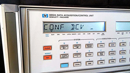 HEWLETT PACKARD 3852A DATA AQUISITION CONTROL UNIT WORKING PERFECTLY FREE SHIP