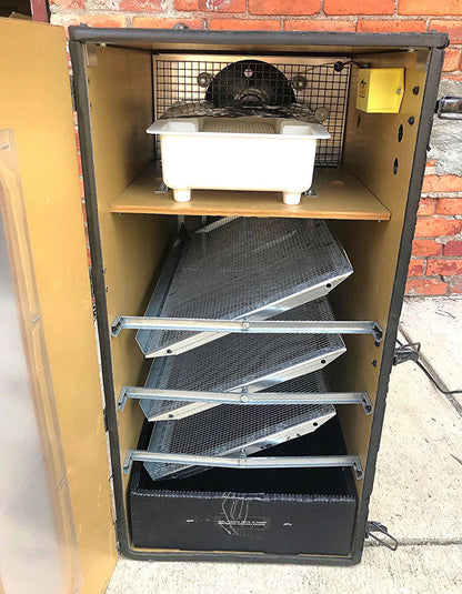 GQF SPORTSMAN 1502 DIGITAL EGG INCUBATOR & HATCHER COMBO CABINET WATCH VIDEO