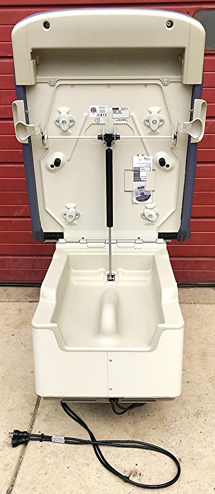 MIDMARK RITTER 222 HI-LO POWER PATIENT EXAM TABLE GYNECOLOGY MEDICAL FOOT REMOTE