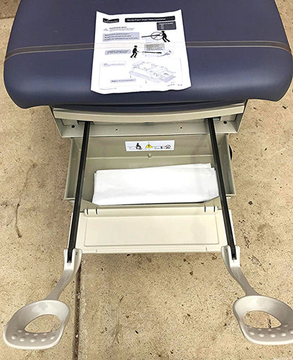 MIDMARK RITTER 222 HI-LO POWER PATIENT EXAM TABLE GYNECOLOGY MEDICAL FOOT REMOTE