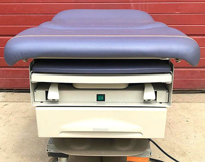 MIDMARK RITTER 222 HI-LO POWER PATIENT EXAM TABLE GYNECOLOGY MEDICAL FOOT REMOTE