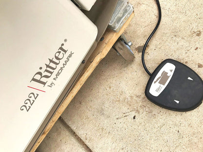 MIDMARK RITTER 222 HI-LO POWER PATIENT EXAM TABLE GYNECOLOGY MEDICAL FOOT REMOTE