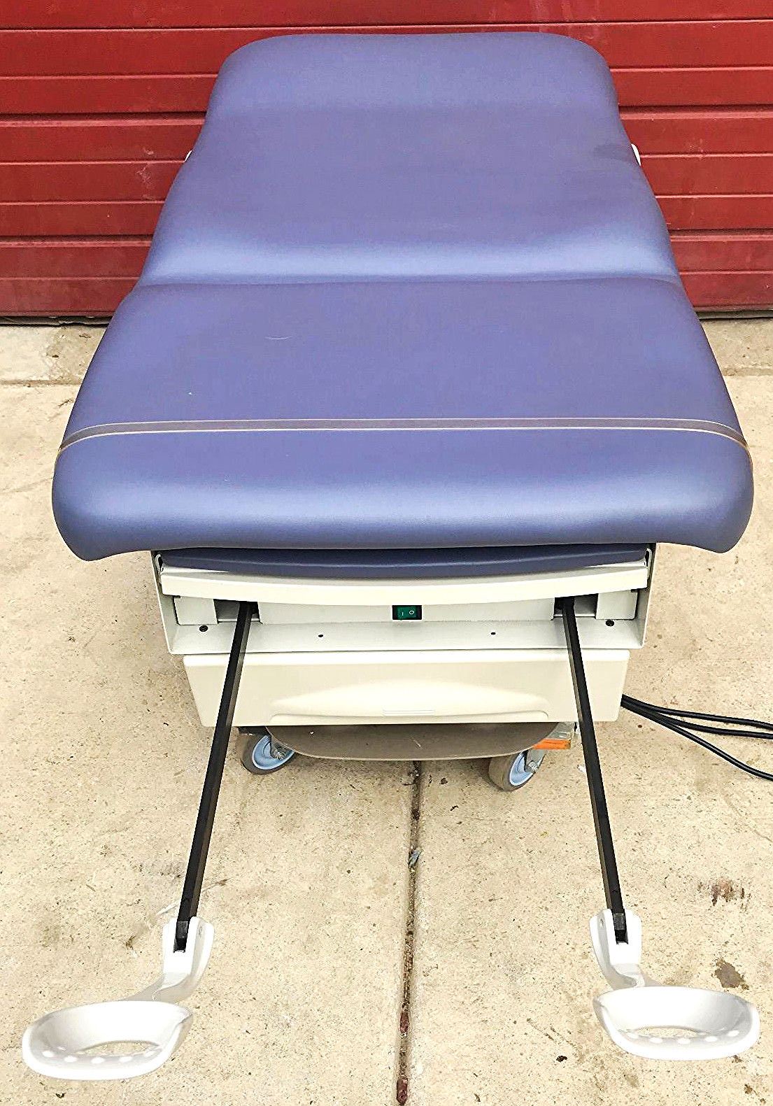 MIDMARK RITTER 222 HI-LO POWER PATIENT EXAM TABLE GYNECOLOGY MEDICAL FOOT REMOTE