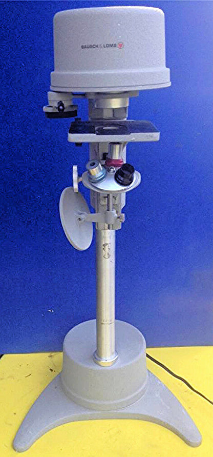 RARE BAUSCH & LOMB PROJECTION 42-63-59 INVERTED MICROSCOPE & ST