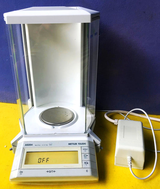 AG204 BALANCE METTLER TOLEDO 210.0000g WORKS PERFECT WATCH VIDEO