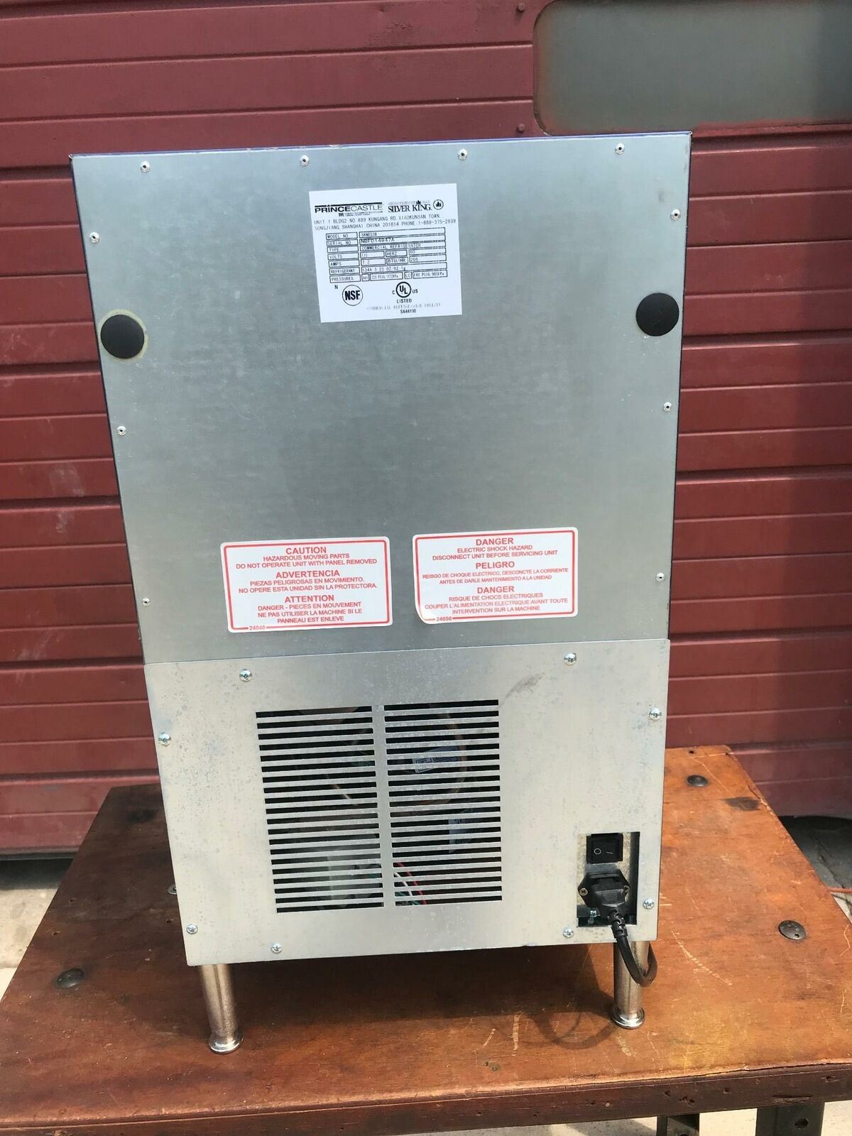 SILVERKING SKNES3B COMMERCIAL 3 FLAVOR ICED COFFEE CREAMER DISPENSER FREE SHIP