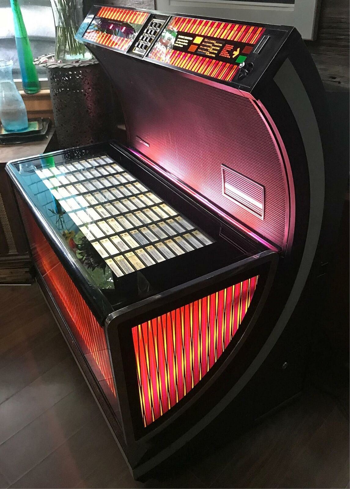 BEAUTIFUL REFURBISHED SEEBURG USC2 JUKEBOX & MANUAL 100%PERF WATCHVIDEO FREESHIP