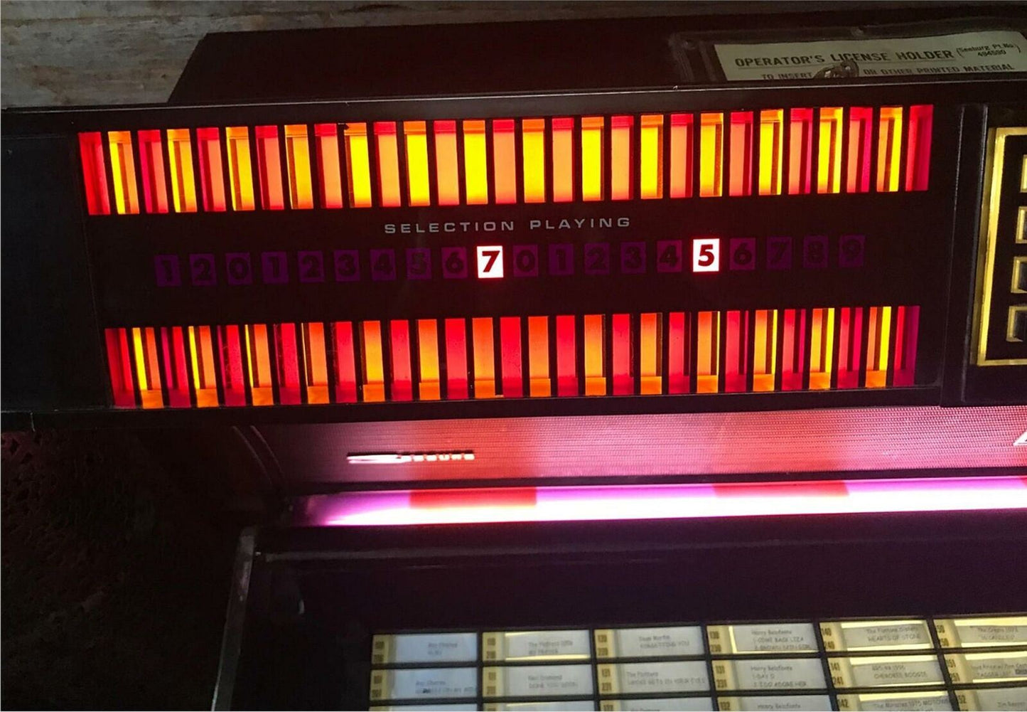 BEAUTIFUL REFURBISHED SEEBURG USC2 JUKEBOX & MANUAL 100%PERF WATCHVIDEO FREESHIP