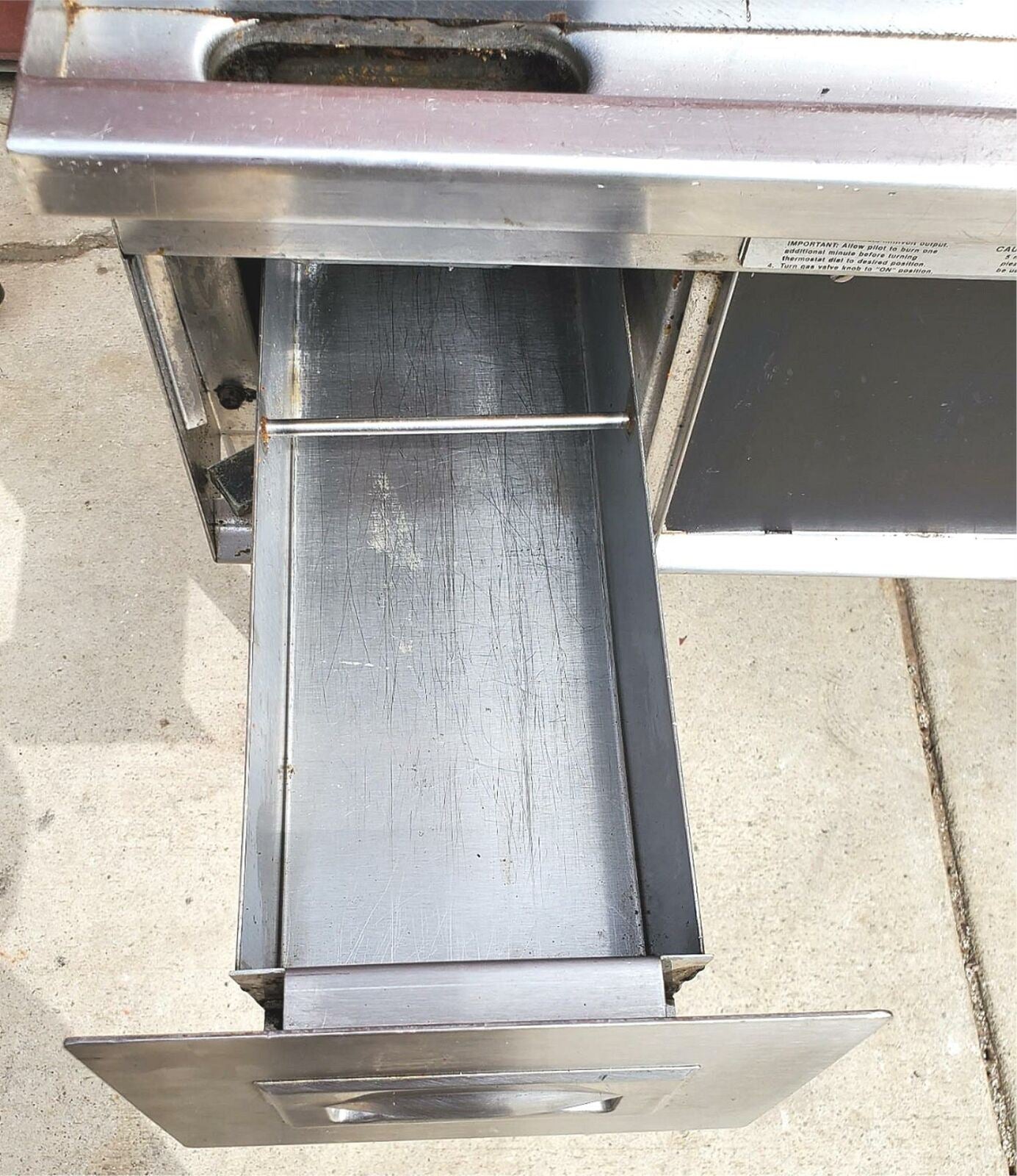 TOP-OF-THE-LINE KEATING MIRACLEAN 72x36FLD GAS GRIDDLE WHEELS WARRANTY FREE SHIP