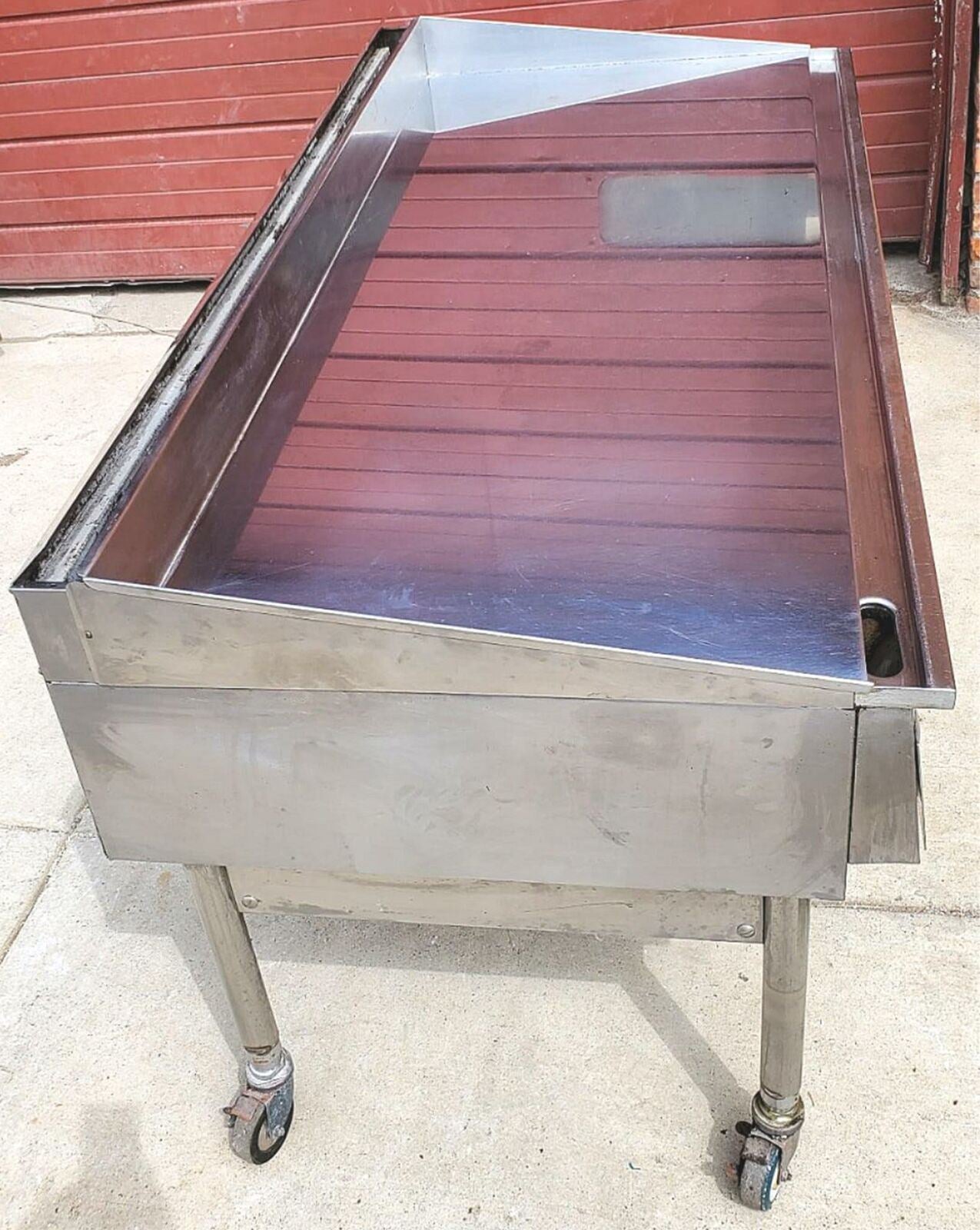 TOP-OF-THE-LINE KEATING MIRACLEAN 72x36FLD GAS GRIDDLE WHEELS WARRANTY FREE SHIP