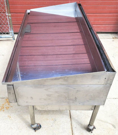 TOP-OF-THE-LINE KEATING MIRACLEAN 72x36FLD GAS GRIDDLE WHEELS WARRANTY FREE SHIP