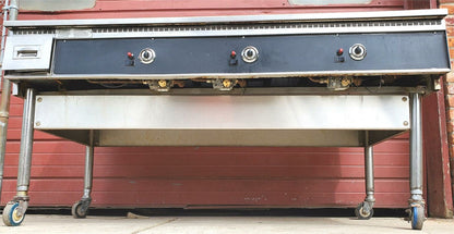 TOP-OF-THE-LINE KEATING MIRACLEAN 72x36FLD GAS GRIDDLE WHEELS WARRANTY FREE SHIP