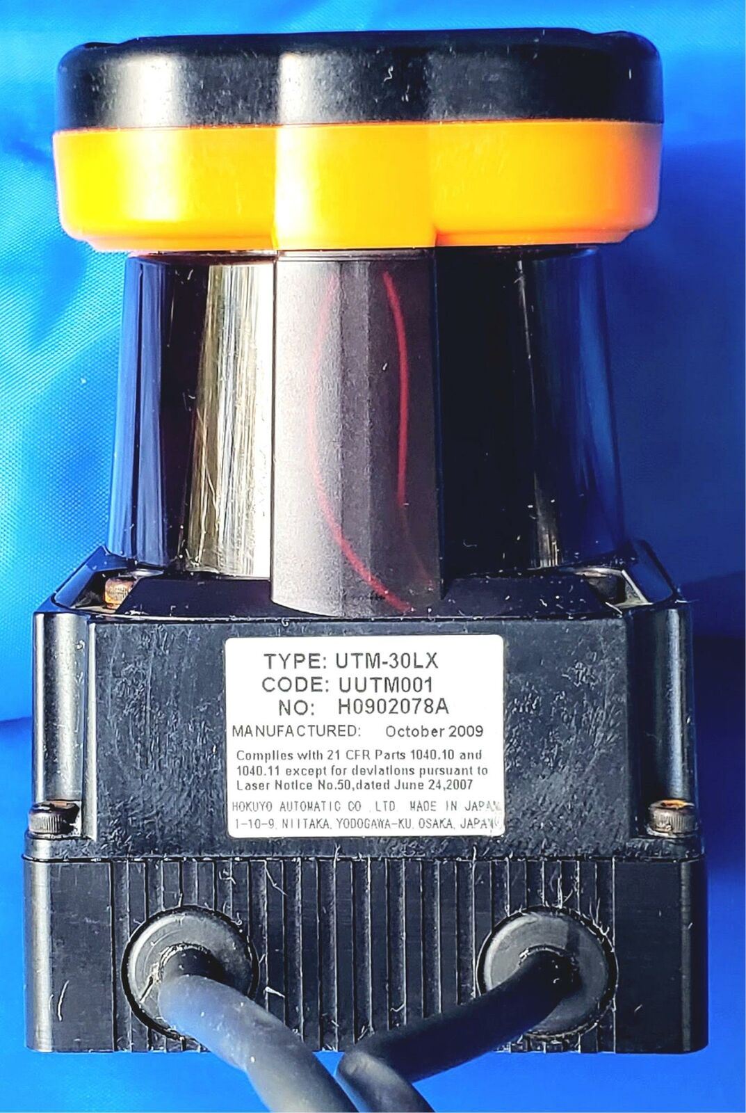 HOKUYO UTM-30LX SCANNING LASER RANGEFINDER - 90 DAY-WARRANTY - FREE SHIPPING