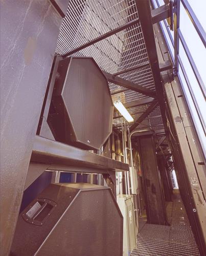 Rare MEYER SOUND SB-3F 9000W SPEAKER UMichigan BIGHOUSE FootballStadium FREESHIP