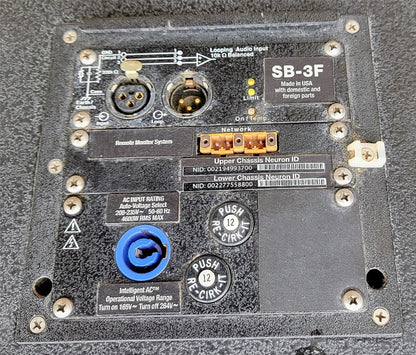 Rare MEYER SOUND SB-3F 9000W SPEAKER UMichigan BIGHOUSE FootballStadium FREESHIP