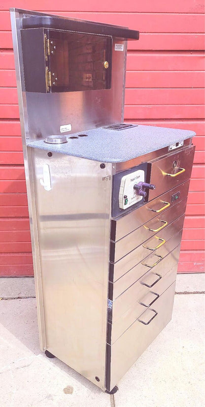 90DAYWARRANTY SMR MAXI ENT MEDICAL TREATMENT CABINET 2GAST VACUUM PUMPS FREESHIP