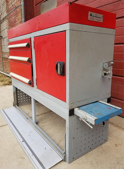 BOTT UTILITY VEHICLE VAN TRUCK TOOL STORAGE BIN CABINET DRAWER SYSTEM FREE SHIP