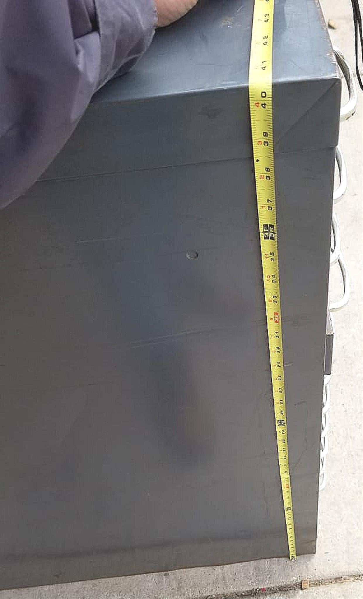 VINTAGE 1950's COLE STEEL MAP FILE STORAGE BIN CABINET DRAWER SYSTEM FREE SHIP