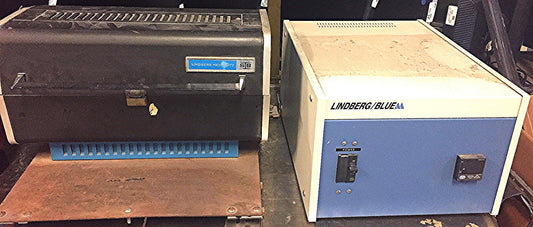 LINDBERG CC58114A-1 BLUE M CONTROLLER 54032-A TEMP2200 TUBE FURNACE WATCH VIDEO