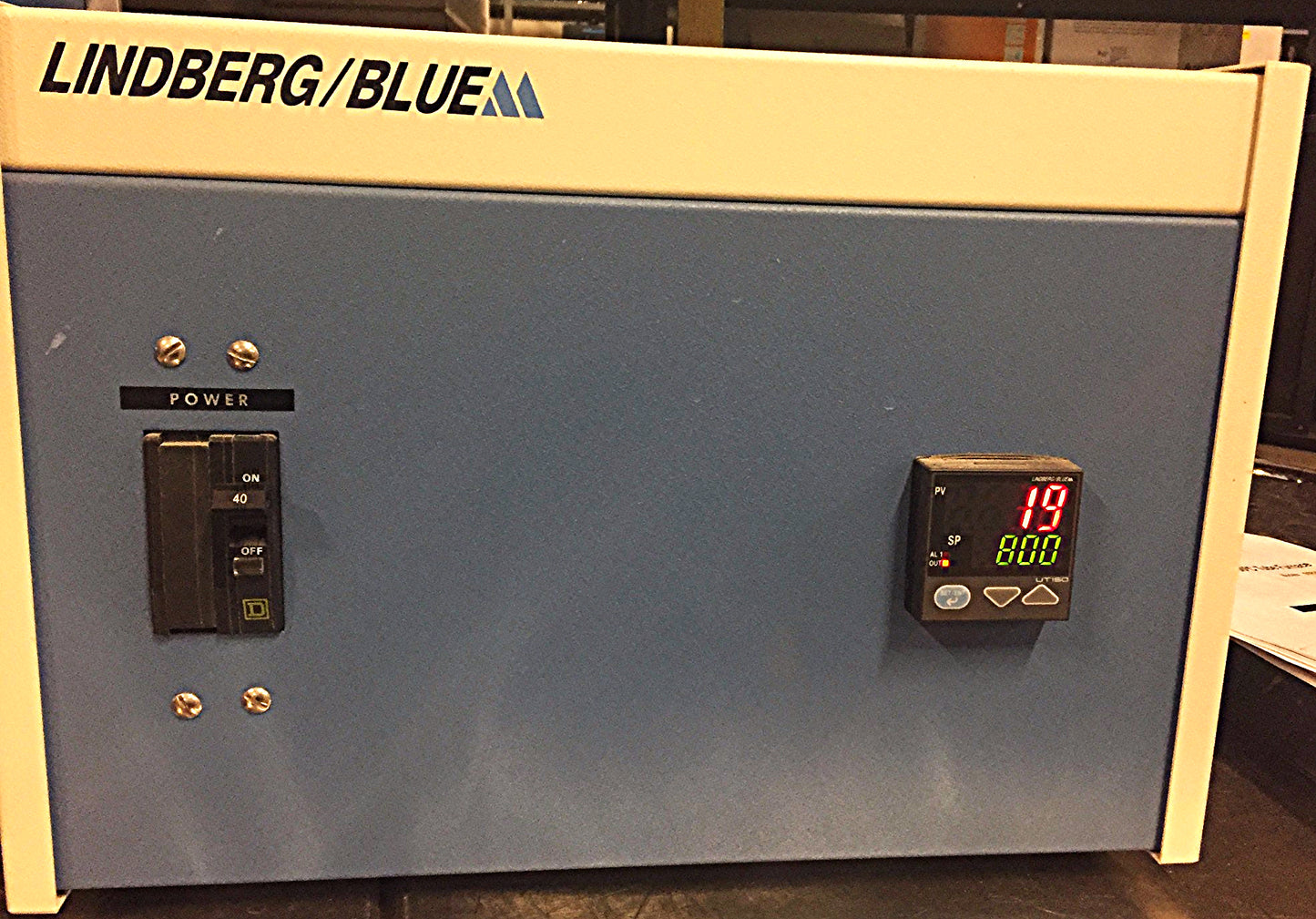 LINDBERG CC58114A-1 BLUE M CONTROLLER 54032-A TEMP2200 TUBE FURNACE WATCH VIDEO