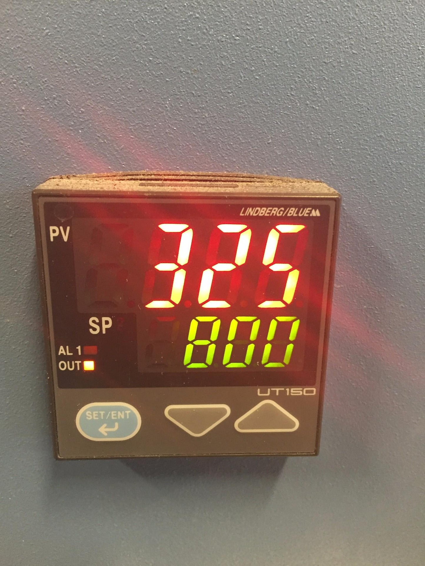 LINDBERG CC58114A-1 BLUE M CONTROLLER 54032-A TEMP2200 TUBE FURNACE WATCH VIDEO