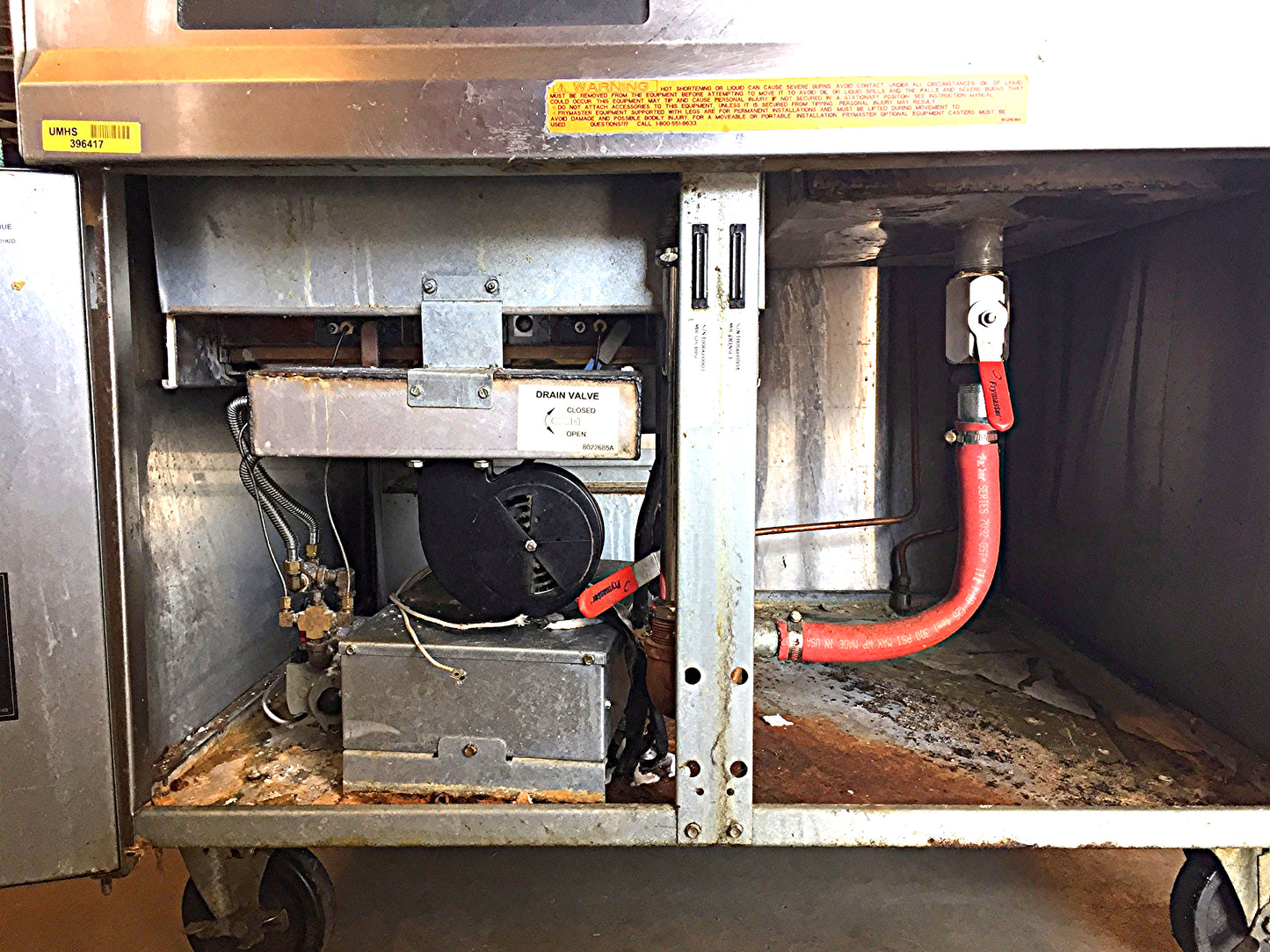 FRYMASTER GPCRBSC NATURAL GAS WH-90 PASTA COOKER & RINSE MAGIC SYSTEM FREE SHIP