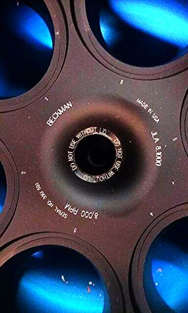 BECKMAN J-LITE JLA-8 8000 RPM 6 Liter CANISTER ROTOR AVANTI J20/i CENTRIFUGE