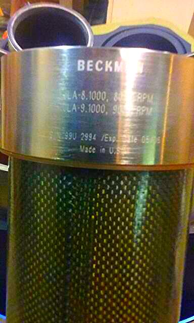 BECKMAN J-LITE JLA-8 8000 RPM 6 Liter CANISTER ROTOR AVANTI J20/i CENTRIFUGE