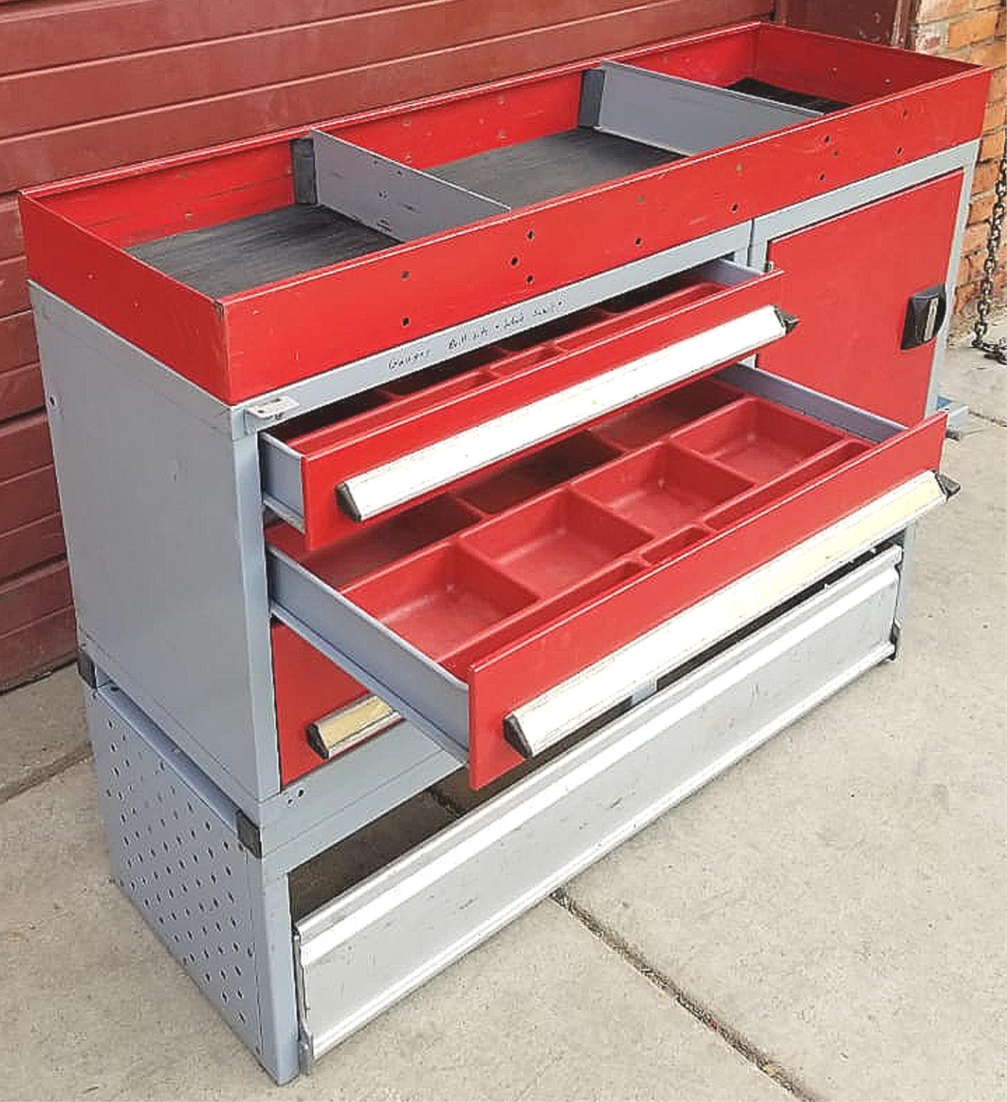 BOTT UTILITY VEHICLE VAN TRUCK TOOL STORAGE BIN CABINET DRAWER SYSTEM FREE SHIP