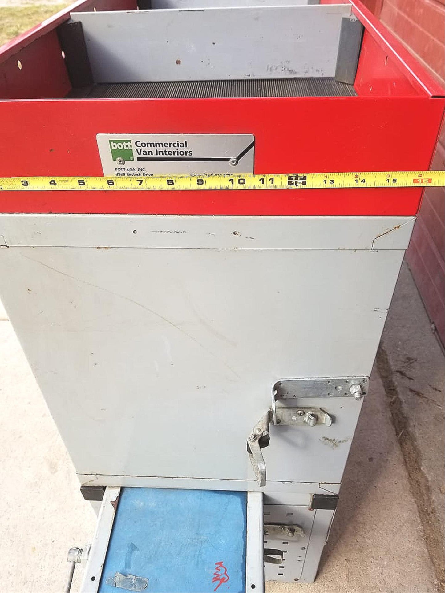 BOTT UTILITY VEHICLE VAN TRUCK TOOL STORAGE BIN CABINET DRAWER SYSTEM FREE SHIP