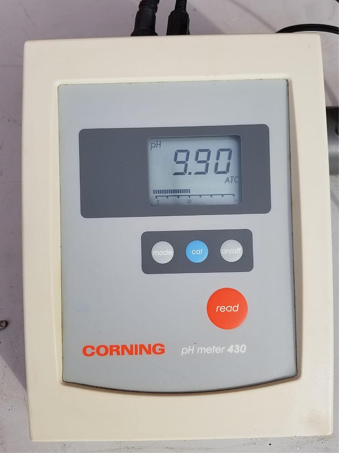 CORNING MODEL 430 PH METER with ELECTRODE MV MEASUREMENTS 100% WORKING FREESHIP