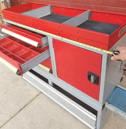 BOTT UTILITY VEHICLE VAN TRUCK TOOL STORAGE BIN CABINET DRAWER SYSTEM FREE SHIP