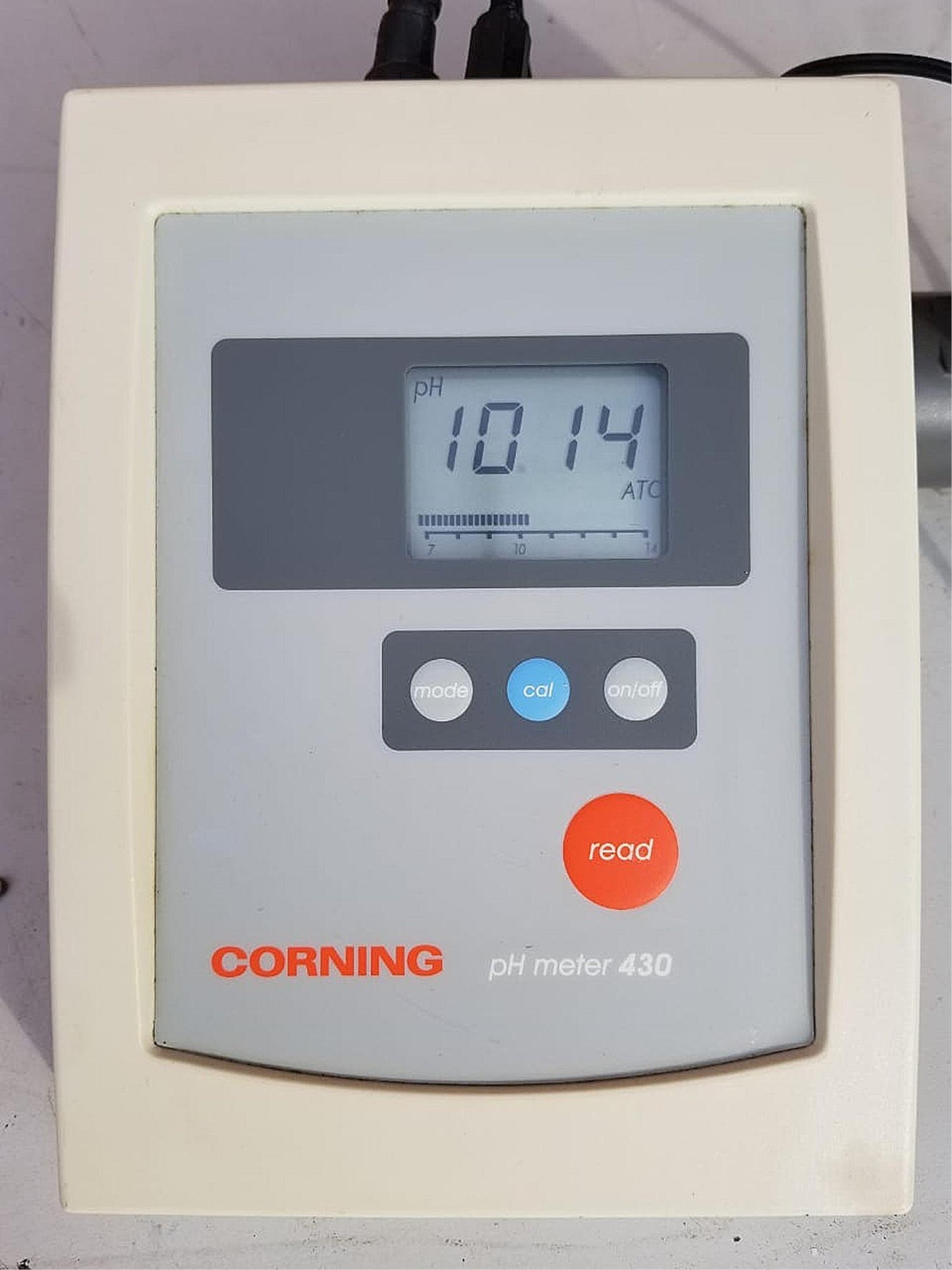 CORNING MODEL 430 PH METER with ELECTRODE MV MEASUREMENTS 100% WORKING FREESHIP